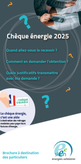 Cheque energies 2025